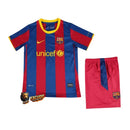 CAMISETA BARCELONA I 10/11 EQUIPACIÓN PARA NIÑOS (RETRO)