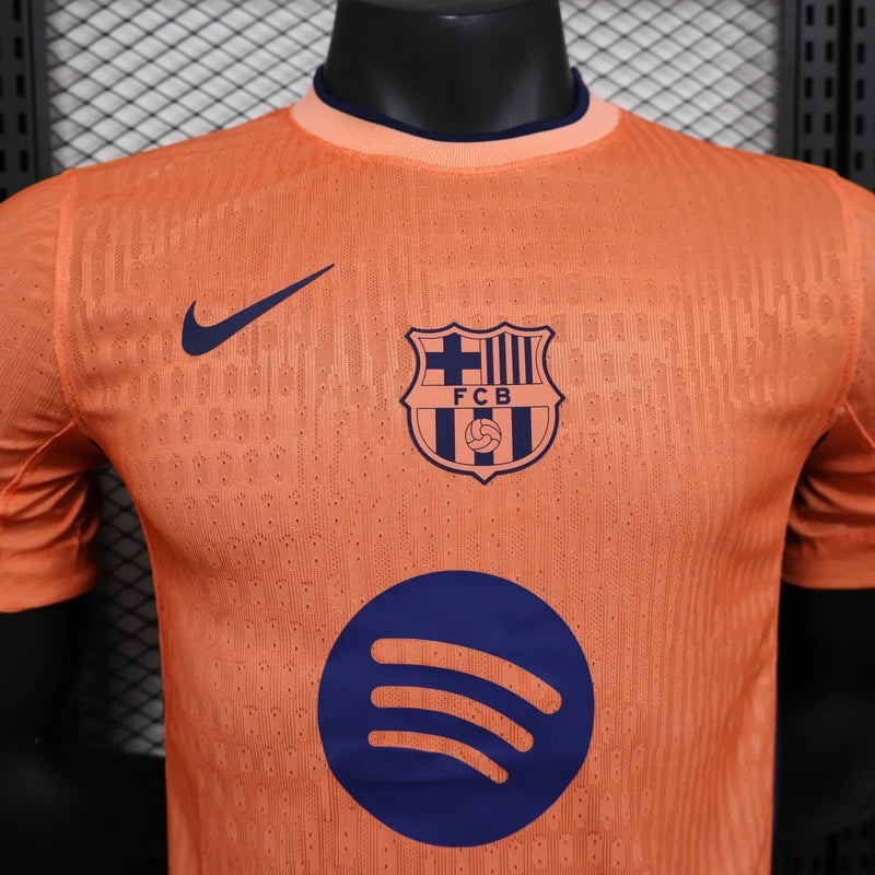 BARCELONA NARANJA 24/25 HOMBRE VERSIÓN JUGADOR