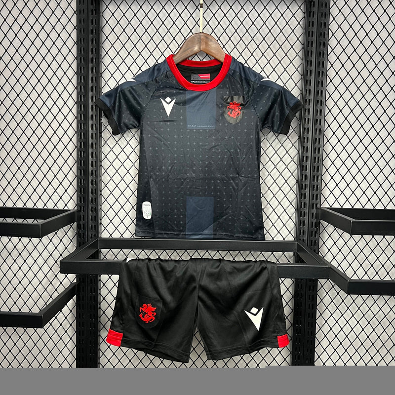 CAMISETA GEORGIA II EURO 2024 CONJUNTO INFANTIL