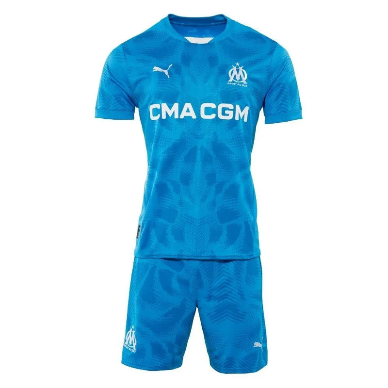 CAMISETA OLYMPIQUE DE MARSEILLE PORTERO III 24/25 CONJUNTO INFANTIL