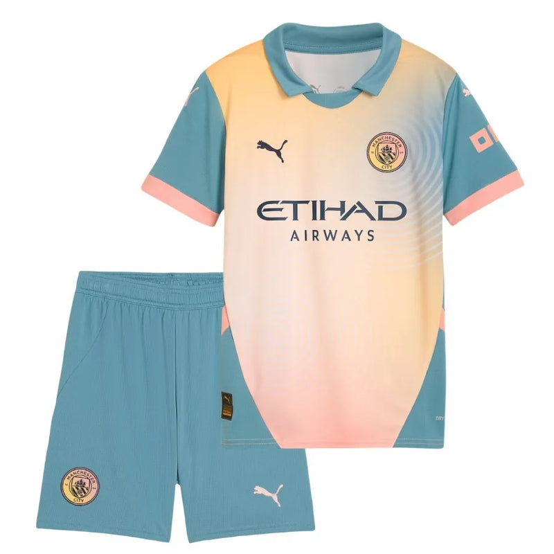 CAMISETA MANCHESTER CITY IV 24/25 CONJUNTO INFANTIL