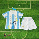 CAMISETA ARGENTINA CUMPLEAÑOS 24/25 EDICIÓN MESSI EQUIPACIÓN PARA NIÑOS