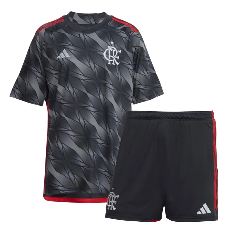 CAMISETA FLAMENGO III 24/25 CONJUNTO INFANTIL