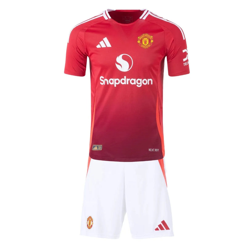 CAMISETA MANCHESTER UNITED I 24/25 CONJUNTO INFANTIL