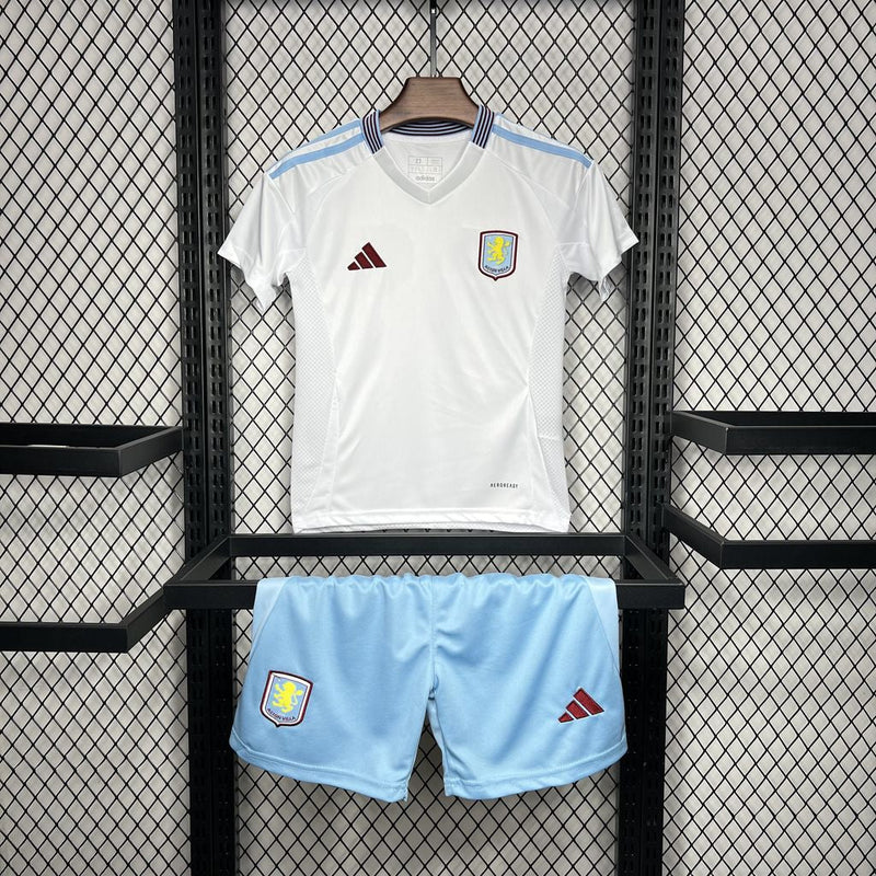 CAMISETA ASTON VILLA II 24/25 CONJUNTO INFANTIL