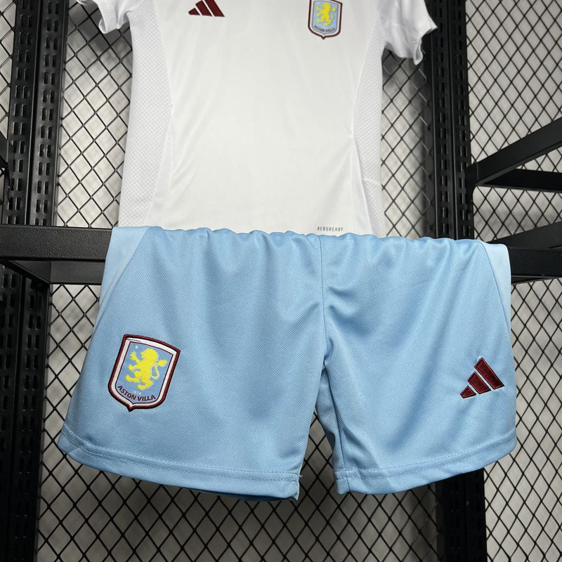 CAMISETA ASTON VILLA II 24/25 CONJUNTO INFANTIL