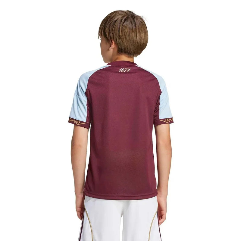 CAMISETA ASTON VILLA I 25/26 CONJUNTO INFANTIL