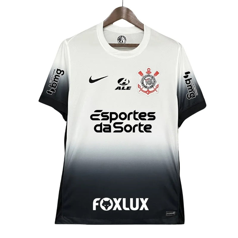 CAMISETA CORINTHIANS I TODOS LOS PATROCINADORES 24/25 HOMBRE