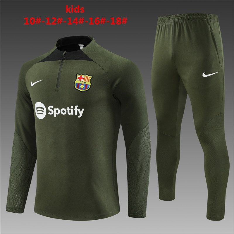 CONJUNTO LARGO INFANTIL BARCELONA X ENTRENAMIENTO 23/24 HOMBRE