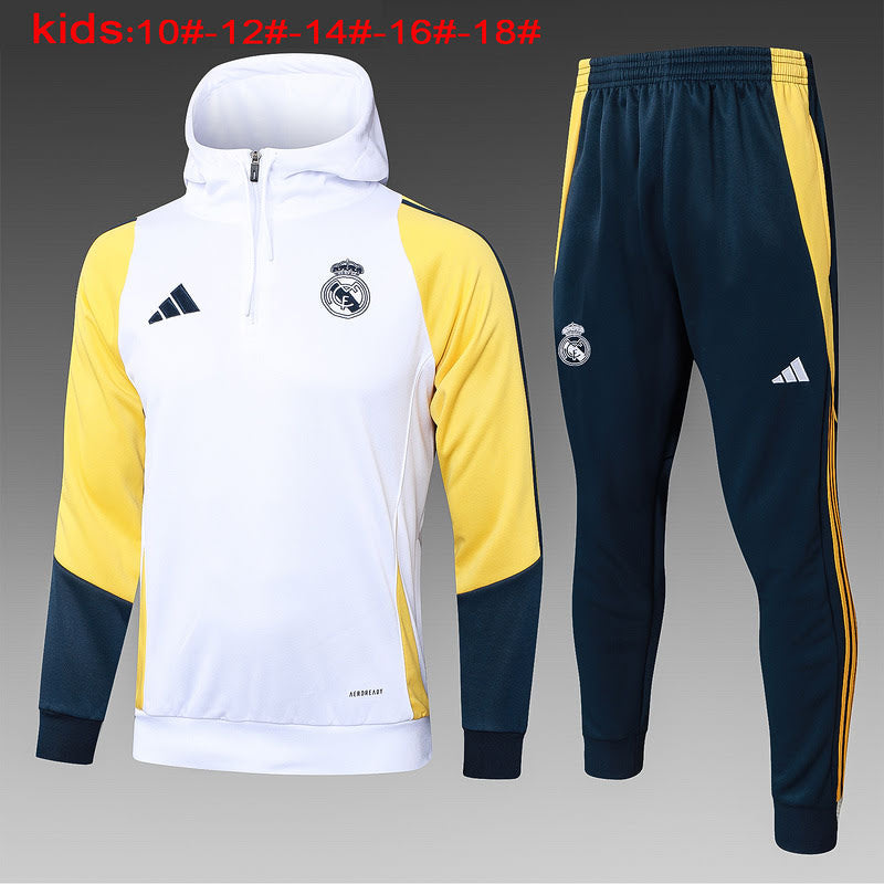 CHÁNDAL + PANTALONES INFANTIL REAL MADRID 24/25 HOMBRE