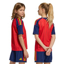CAMISETA ESPAÑA I 2026 MUNDIAL EQUIPACIÓN PARA NIÑOS