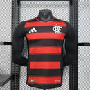 CAMISETA FLAMENGO I 25/26 HOMBRE MANGA LARGA (VERSIÓN JUGADOR)
