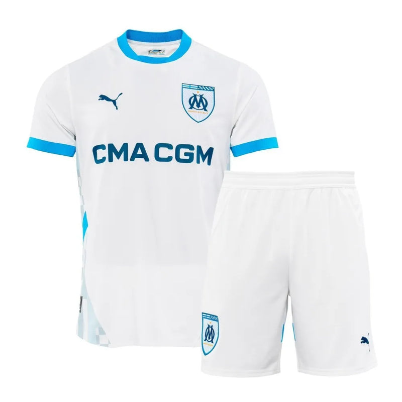 CAMISETA OLYMPIQUE DE MARSEILLE I 24/25 CONJUNTO INFANTIL