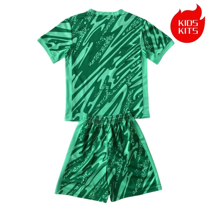 CAMISETA BRASIL PORTERO II VERDE CONJUNTO INFANTIL