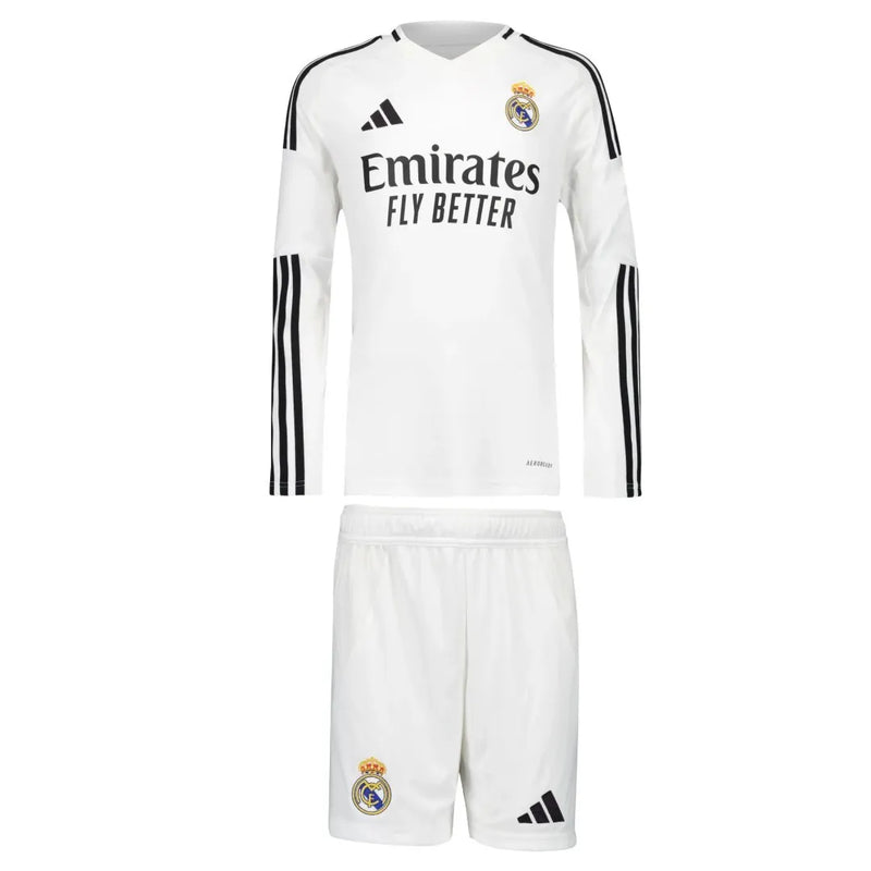 REAL MADRID I MANGA LARGA 24/25 CONJUNTO INFANTIL