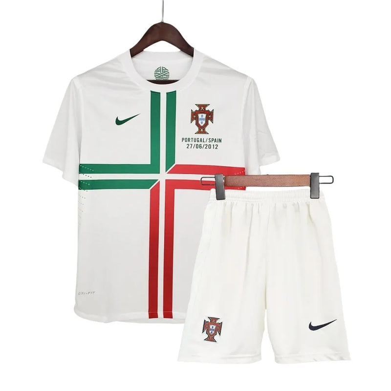 CAMISETA PORTUGAL I EURO 2012 CONJUNTO INFANTIL