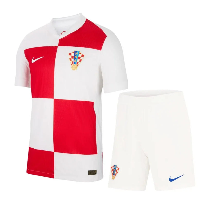 CAMISETA CROACIA I EURO 2024 CONJUNTO INFANTIL