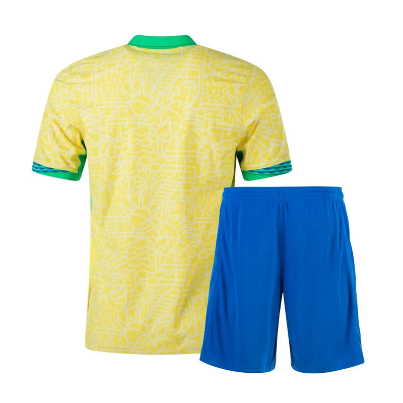 CAMISETA BRASIL I COPA AMÉRICA 2024 CONJUNTO INFANTIL