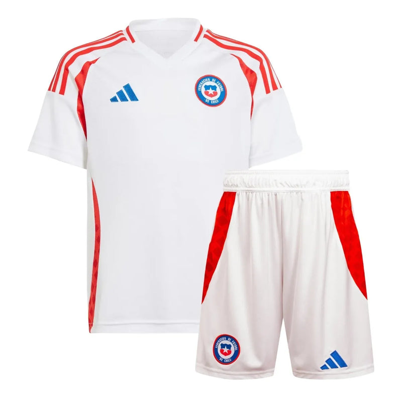 CAMISETA CHILE II COPA AMÉRICA 2024 CONJUNTO INFANTIL