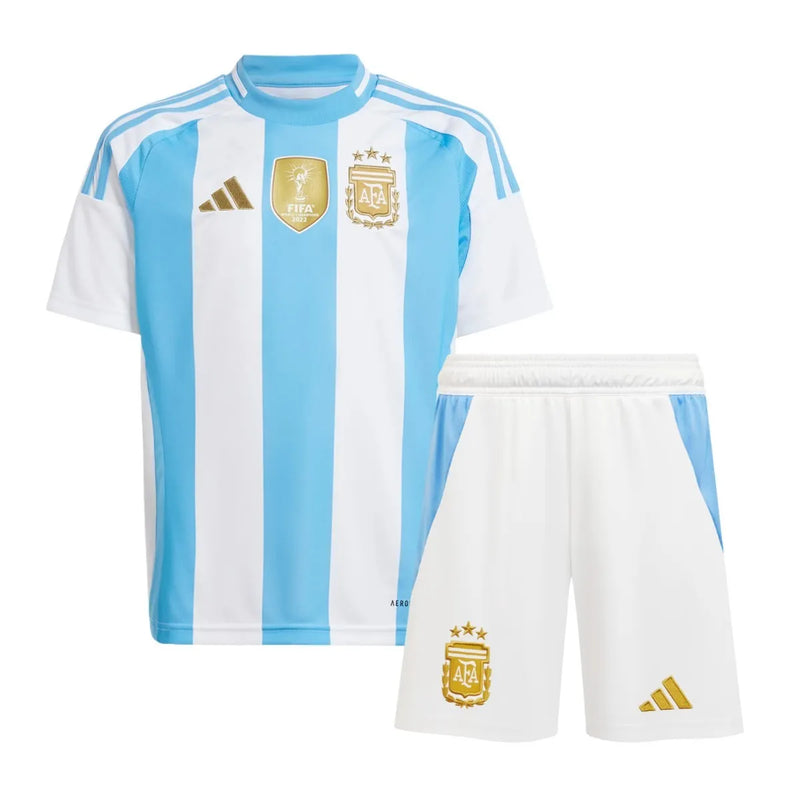 CAMISETA ARGENTINA COPA AMÉRICA 2024 CONJUNTO INFANTIL