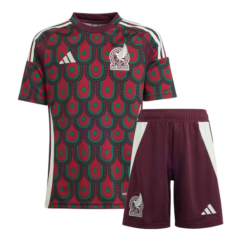 CAMISETA MEXICO I 2024 CONJUNTO INFANTIL