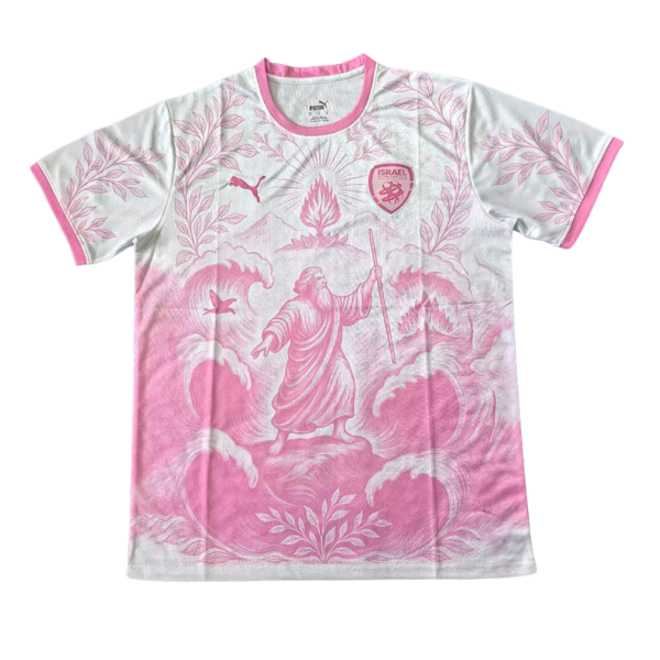 CAMISETA ISRAEL EDICIÓN ESPECIAL ROSA 25/26 HOMBRE