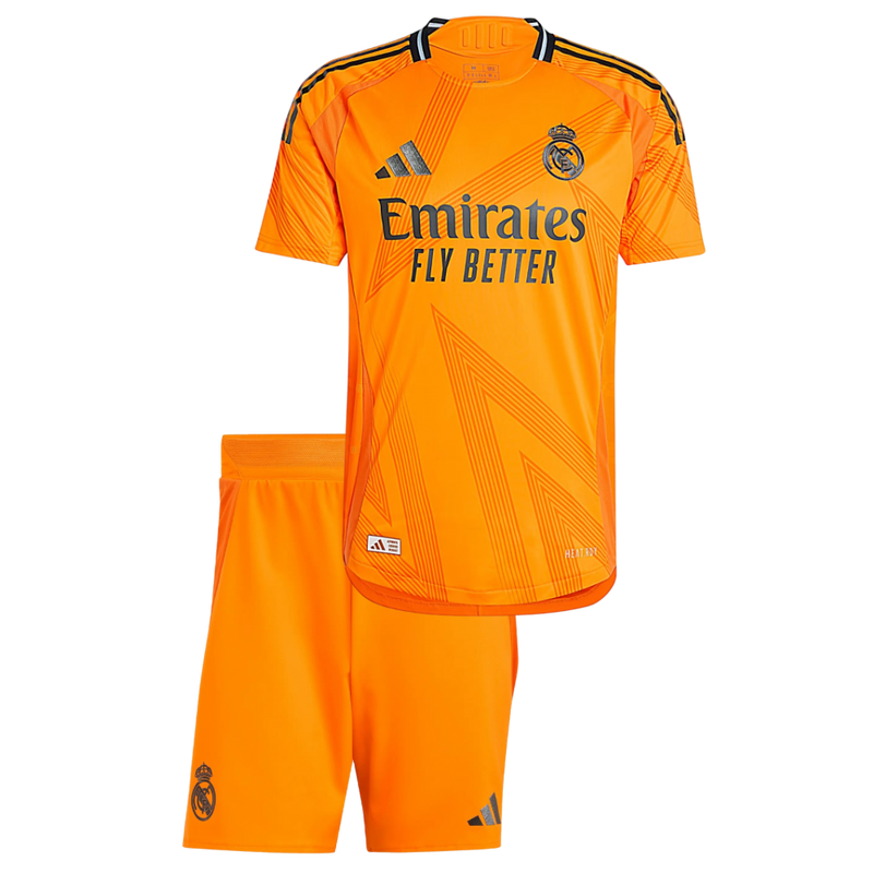 REAL MADRID II 24/25 NARANJA CONJUNTO INFANTIL