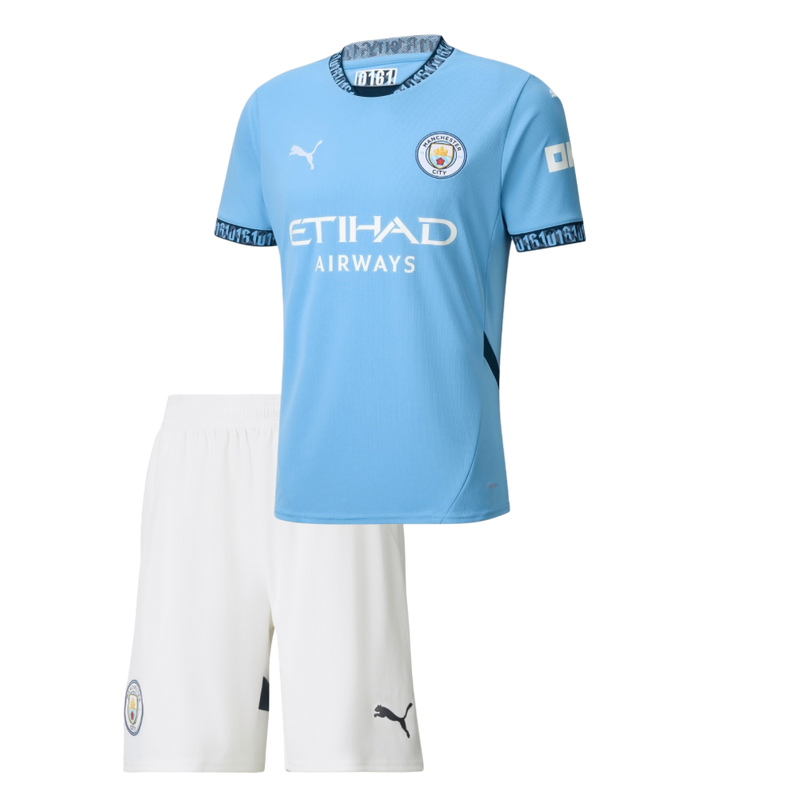 CAMISETA MANCHESTER CITY I 24/25 CONJUNTO INFANTIL