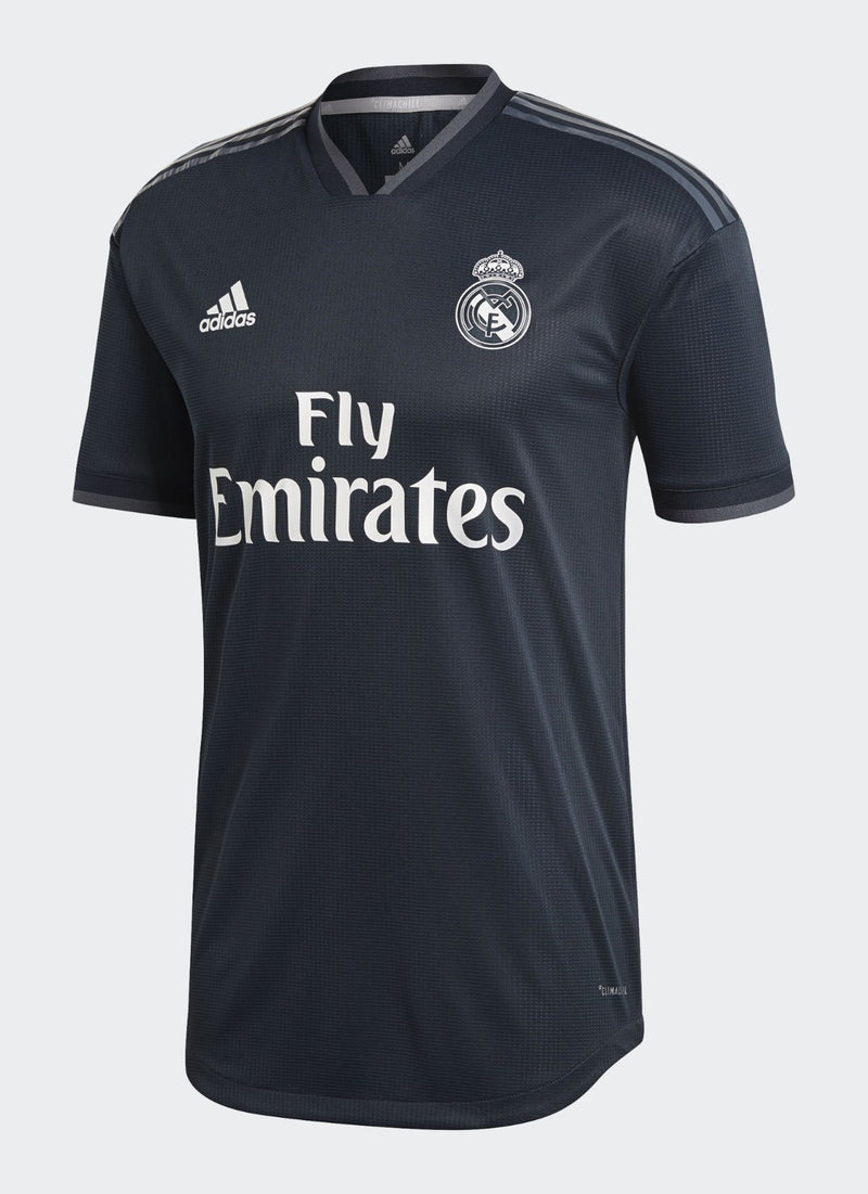 CAMISETA REAL MADRID II 18/19 NEGRA HOMBRE (RETRO)