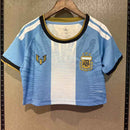 TOP CORTO BODY ARGENTINA MESSI 26/27 MUJER
