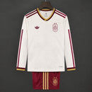 CAMISETA ESPAÑA II 2026 MUNDIAL EQUIPACIÓN PARA NIÑOS CAMPEÓN MUNDIAL MANGA LARGA