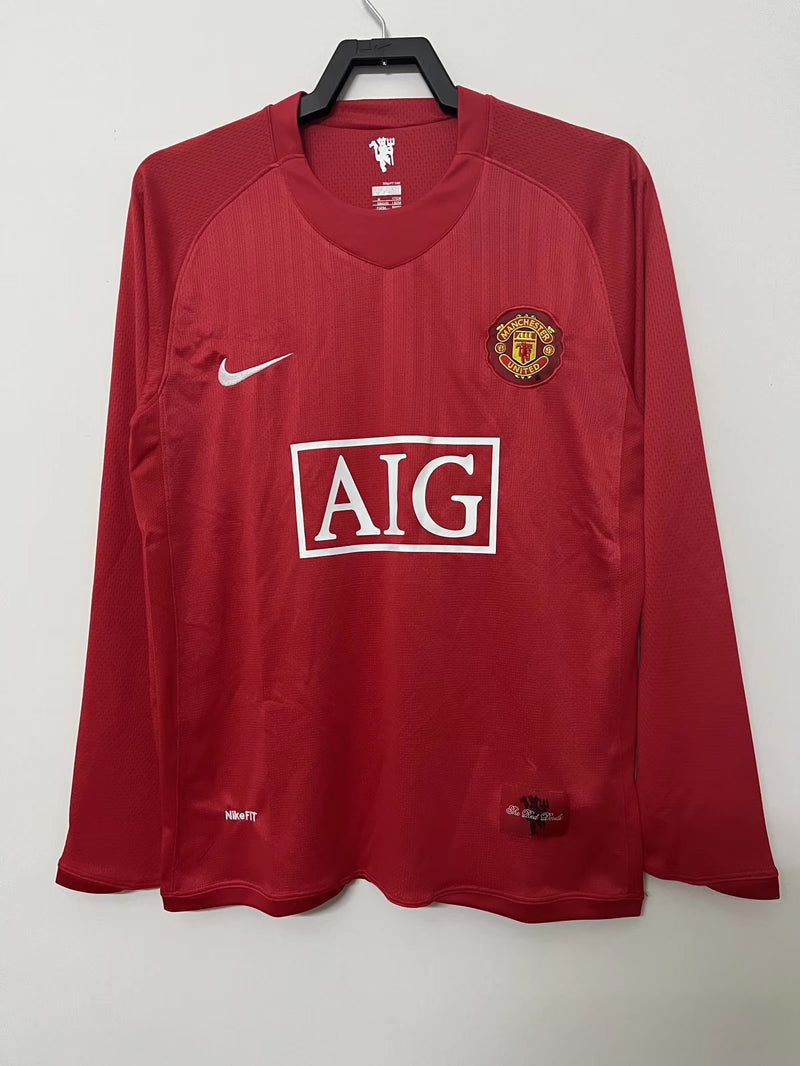 MANCHESTER UNITED I 08/09 HOMBRE (RETRO) MANGA LARGA