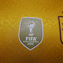 CAMISETA AMARILLA 2026 MUNDIAL HOMBRE (VERSIÓN JUGADOR) CAMPEÓN MUNDIAL CON PARCHE