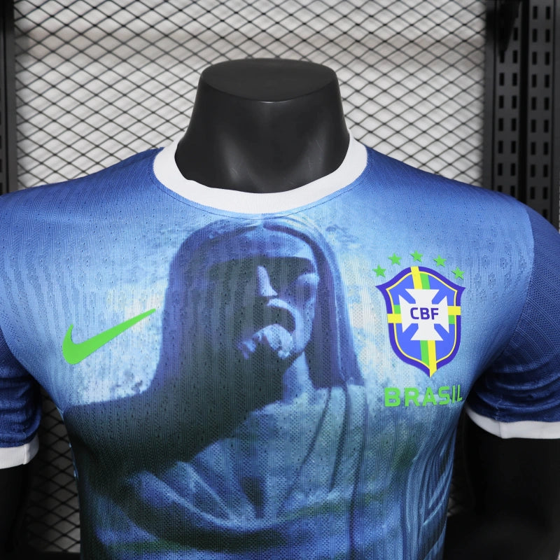 CAMISETA BRASIL EDICIÓN ESPECIAL JESUS 25/26 HOMBRE (VERSIÓN JUGADOR)