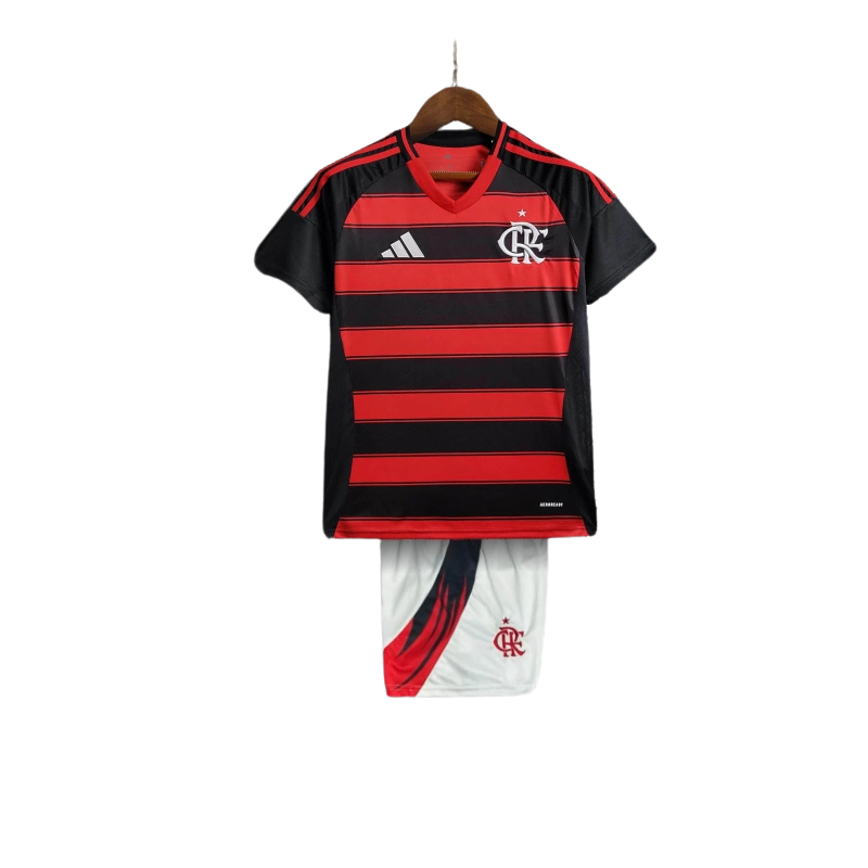 CAMISETA FLAMENGO I 25/26 CONJUNTO INFANTIL