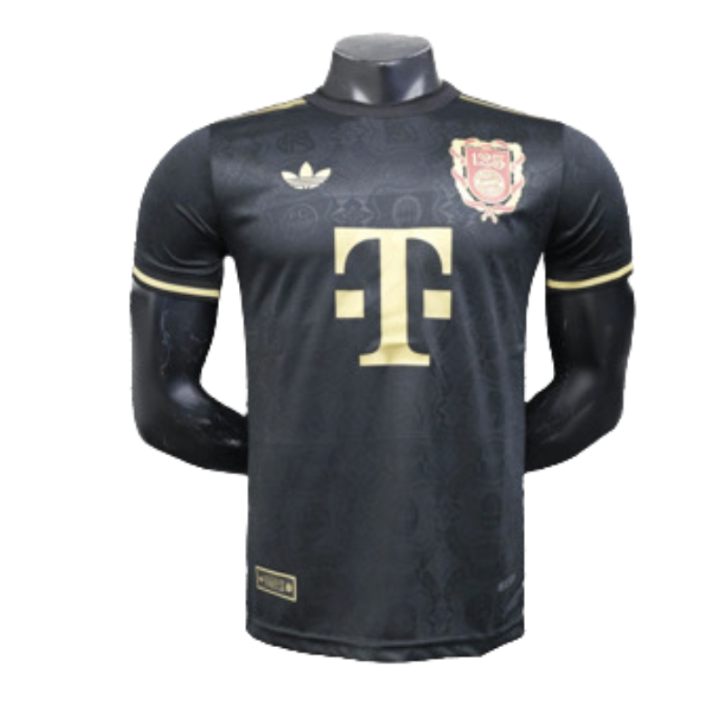 CAMISETA BAYERN MUNICH 125th CUMPLEAÑOS NEGRA 25/26 HOMBRE (VERSIÓN JUGADOR)