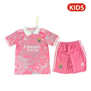 REAL MADRID DRAGÓN ROSA POLO 25/26 CONJUNTO INFANTIL