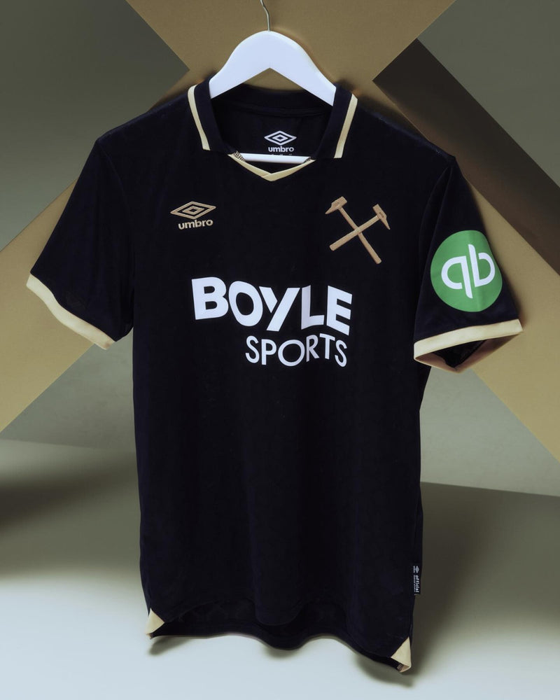 CAMISETA WEST HAM III 25/26 NEGRA HOMBRE