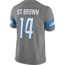 CAMISETA NFL DETROIT LIONS AMON-RA ST BROWN – SILVER JERSEY