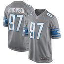 CAMISETA NFL DETROIT LIONS AIDAN HUTCHINSON – SILVER JERSEY