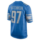 CAMISETA NFL DETROIT LIONS AIDAN HUTCHINSON – BLUE JERSEY