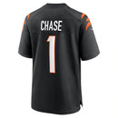 CAMISETA NFL CINCINNATI BENGALS JA’MARR CHASE – BLACK JERSEY