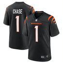 CAMISETA NFL CINCINNATI BENGALS JA’MARR CHASE – BLACK JERSEY