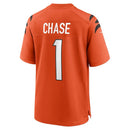 CAMISETA NFL CINCINNATI BENGALS JA’MARR CHASE – ORANGE JERSEY