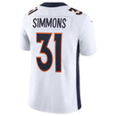CAMISETA NFL DENVER BRONCOS JUSTIN SIMMONS – WHITE JERSEY