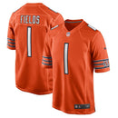 CAMISETA NFL CHICAGO BEARS JUSTIN FIELDS – ORANGE JERSEY