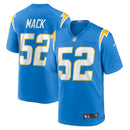 CAMISETA NFL LOS ANGELES CHARGERS KHALIL MACK – BLUE JERSEY