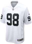 CAMISETA NFL LAS VEGAS RAIDERS MAXX CROSBY – WHITE JERSEY