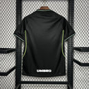 Manchester United-Camiseta-Tercera-98-99-Hombre-Retro-Clásica-Vintage-Colección-Fútbol-Rojo-Blanco-Negro 