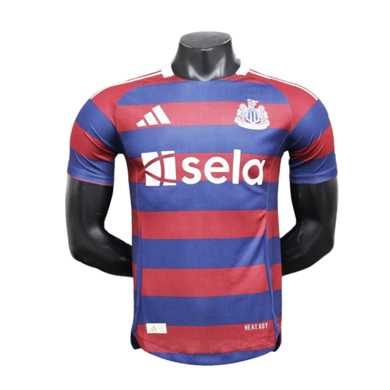 Newcastle-Camiseta-II-24-25-Hombre-Jugador-Fútbol-Equipación-Uniforme-Temporada-Clásico-Deportivo-Calidad-Estilo